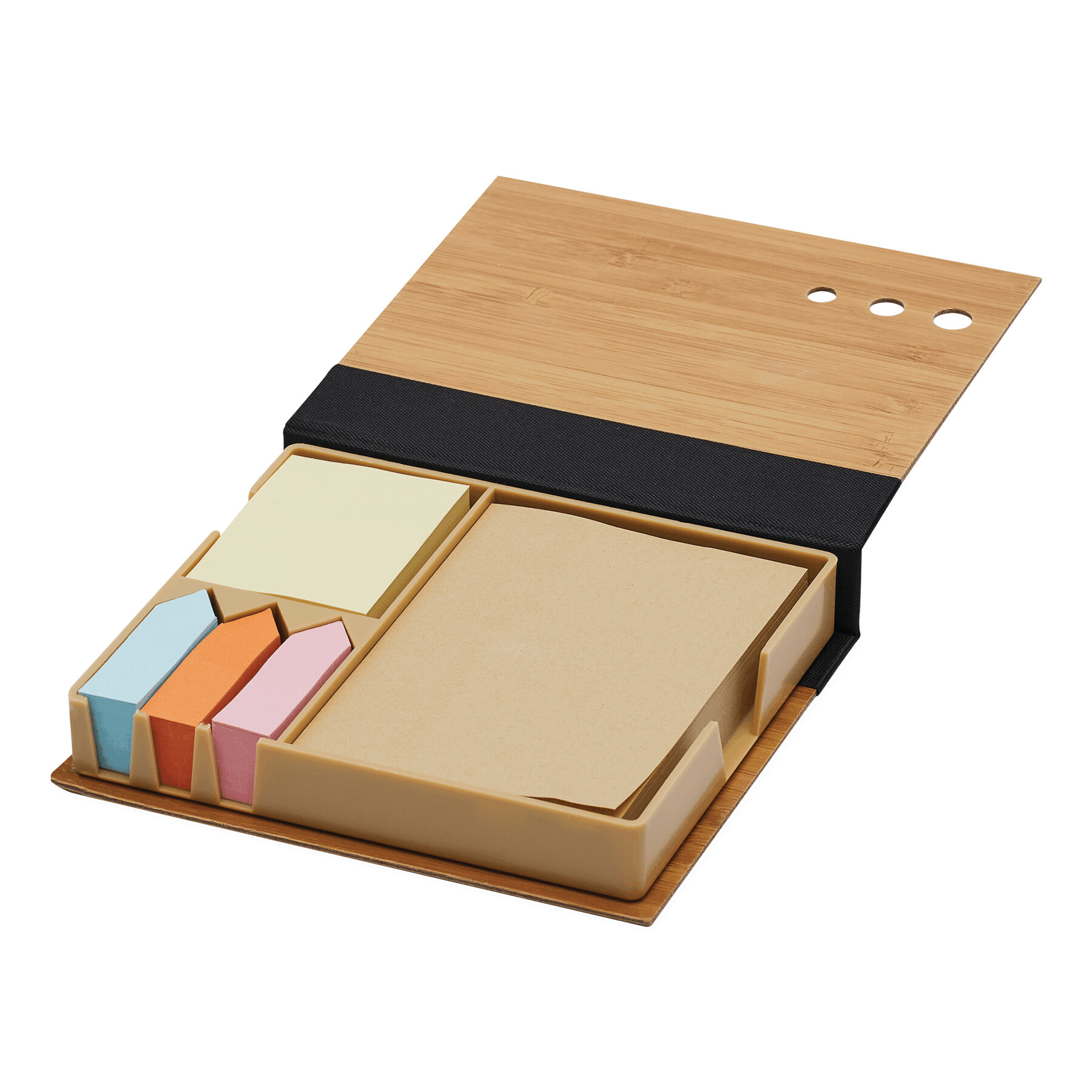 Memobox BAMBOO NOTE, braun