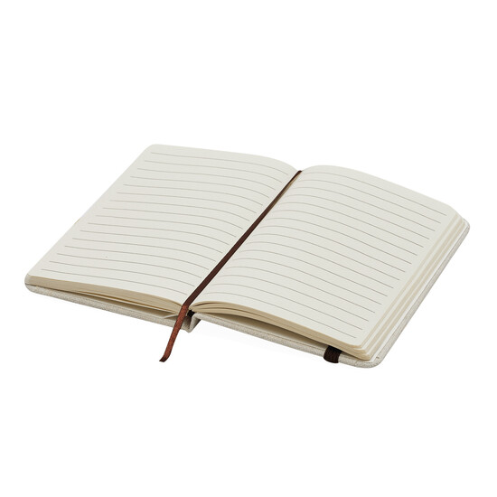 Notizbuch WRITER: im DIN-A6-Format, beige, braun