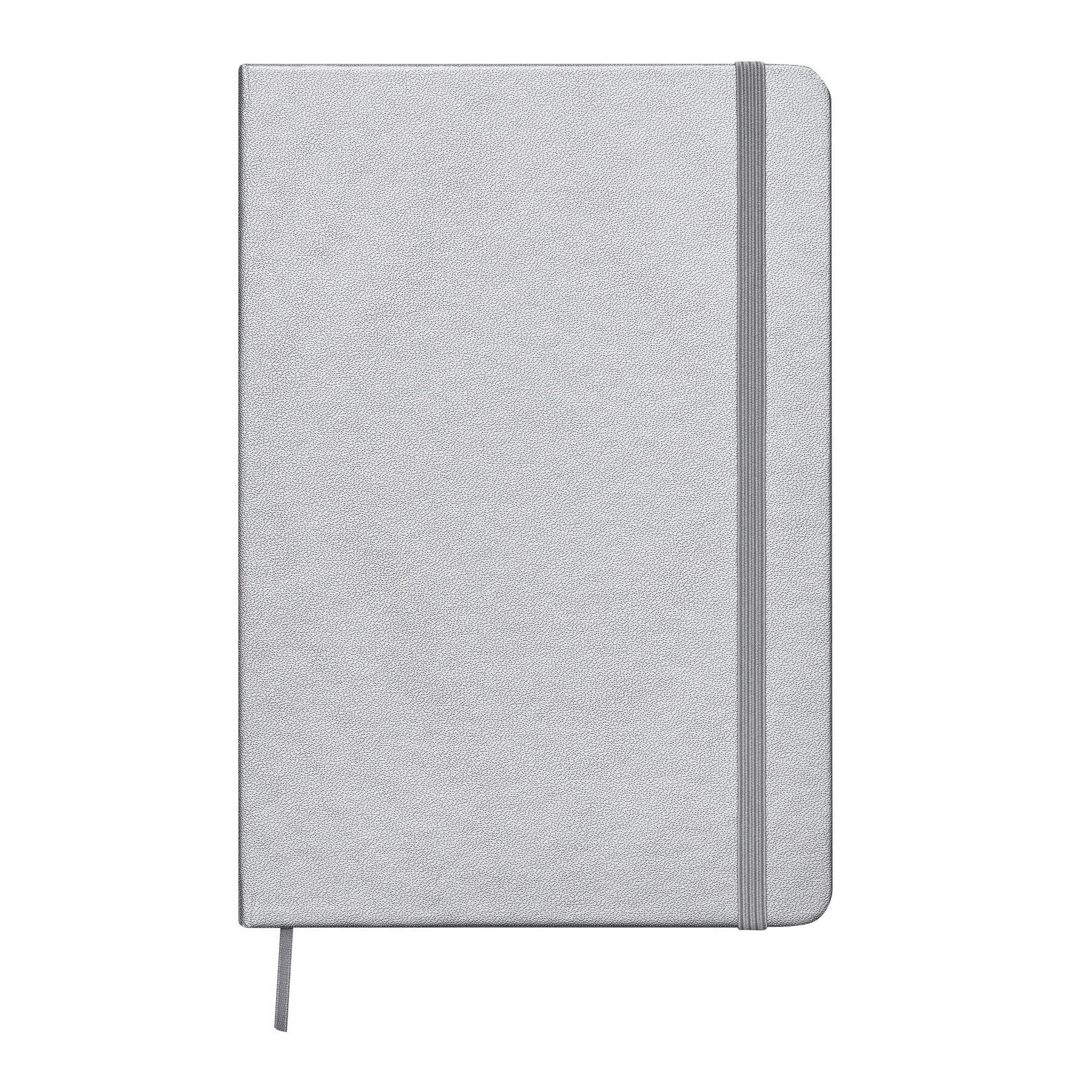 Notizbuch ATTENDANT im DIN-A5-Format, silber