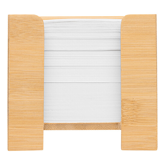 Zettelbox NEVER FORGET BAMBOO, braun