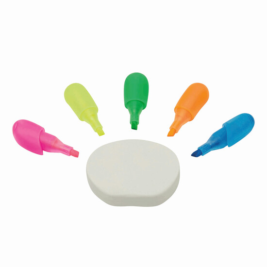 Textmarker HANDS UP, bunt