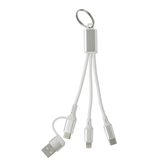 Ladekabel FANTAIL, silber