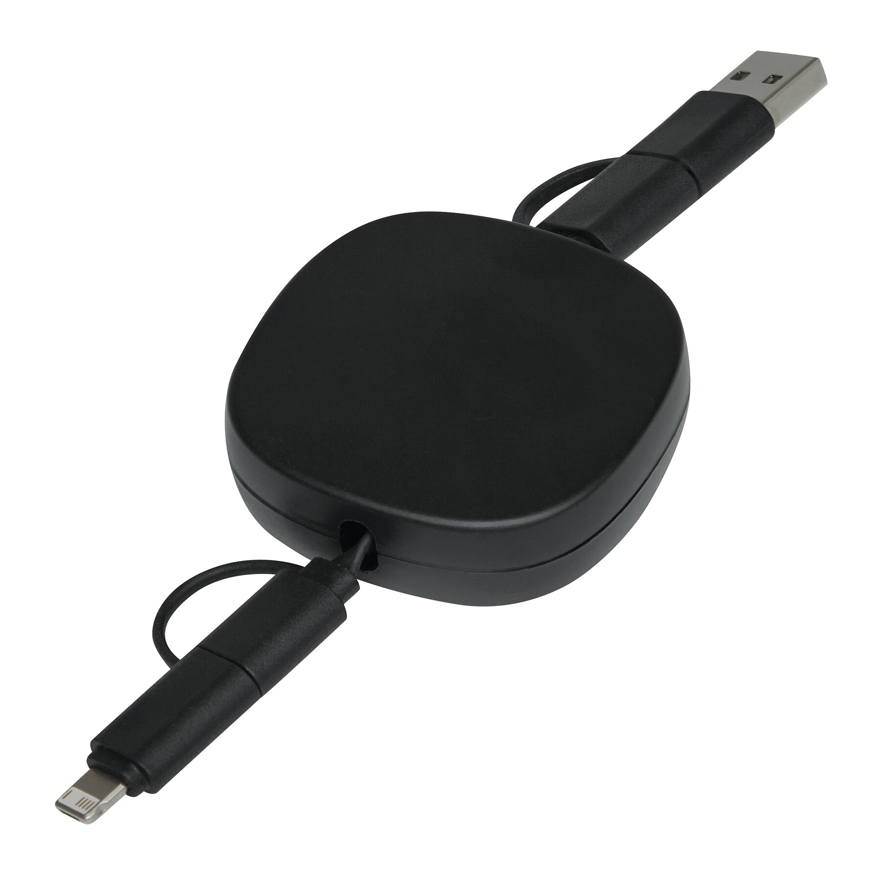 Lade- und Datenkabel TRANSFER SQUARE, schwarz