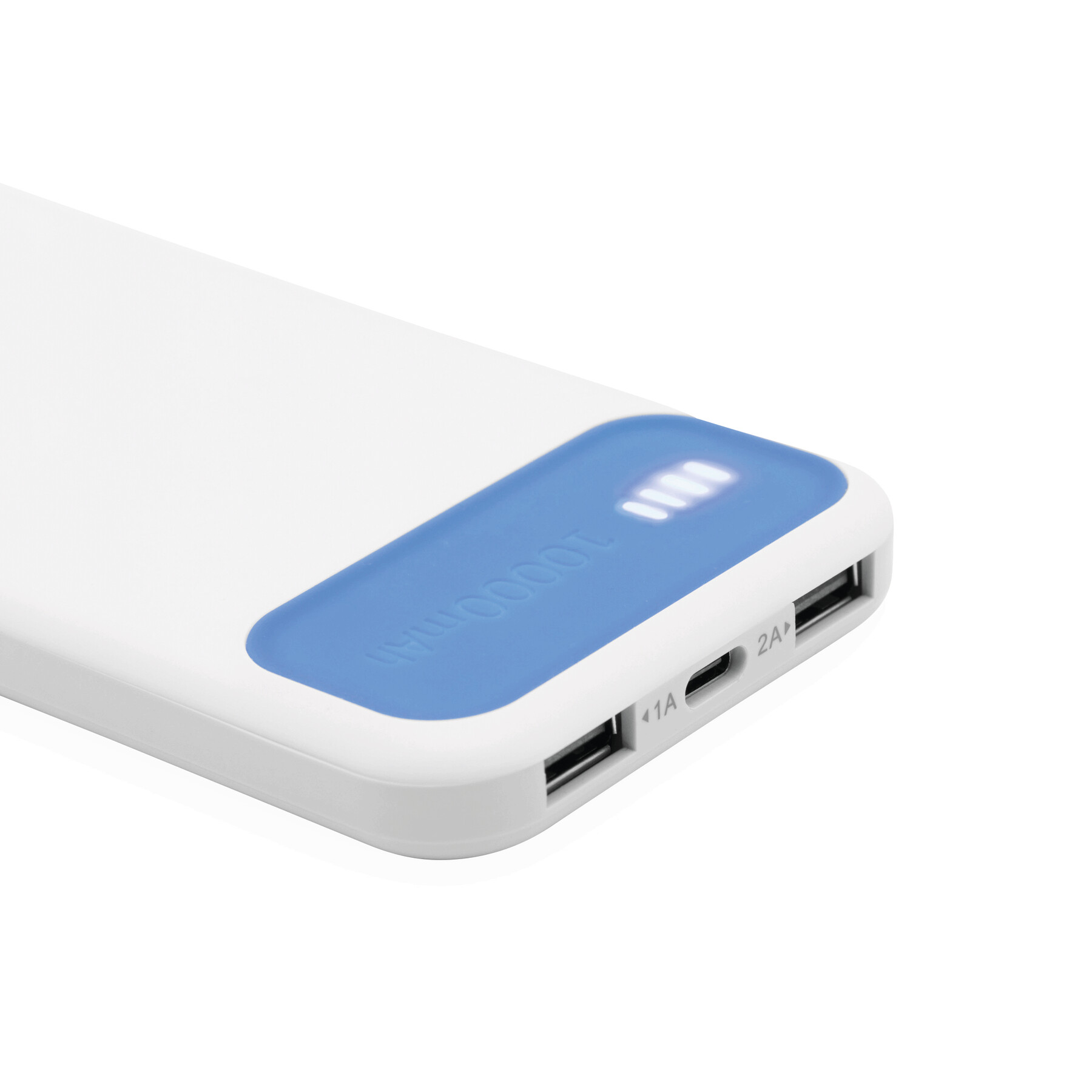 Powerbank SILICON VALLEY, blau, weiß