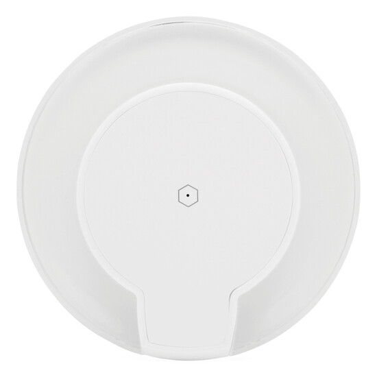 Drahtlose Ladestation INDUCTION, transparent, weiß