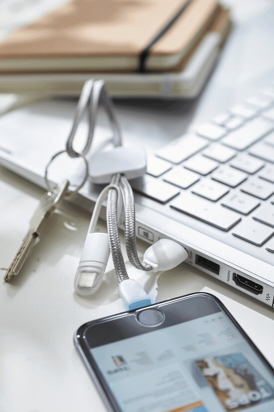 Ladekabel ANNOUNCER, weiß