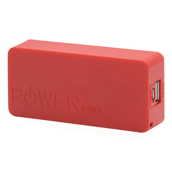 Powerbank TOP ENERGY, rot