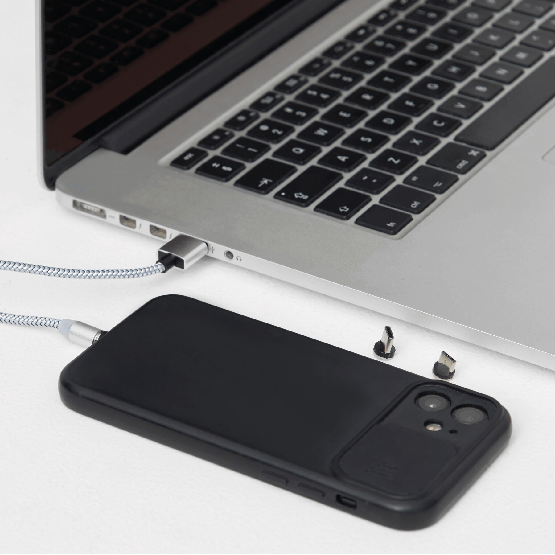 Ladekabel MAG POWER, silber