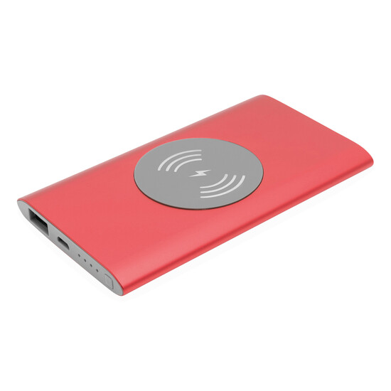 Powerbank WIRELESS POWER, rot