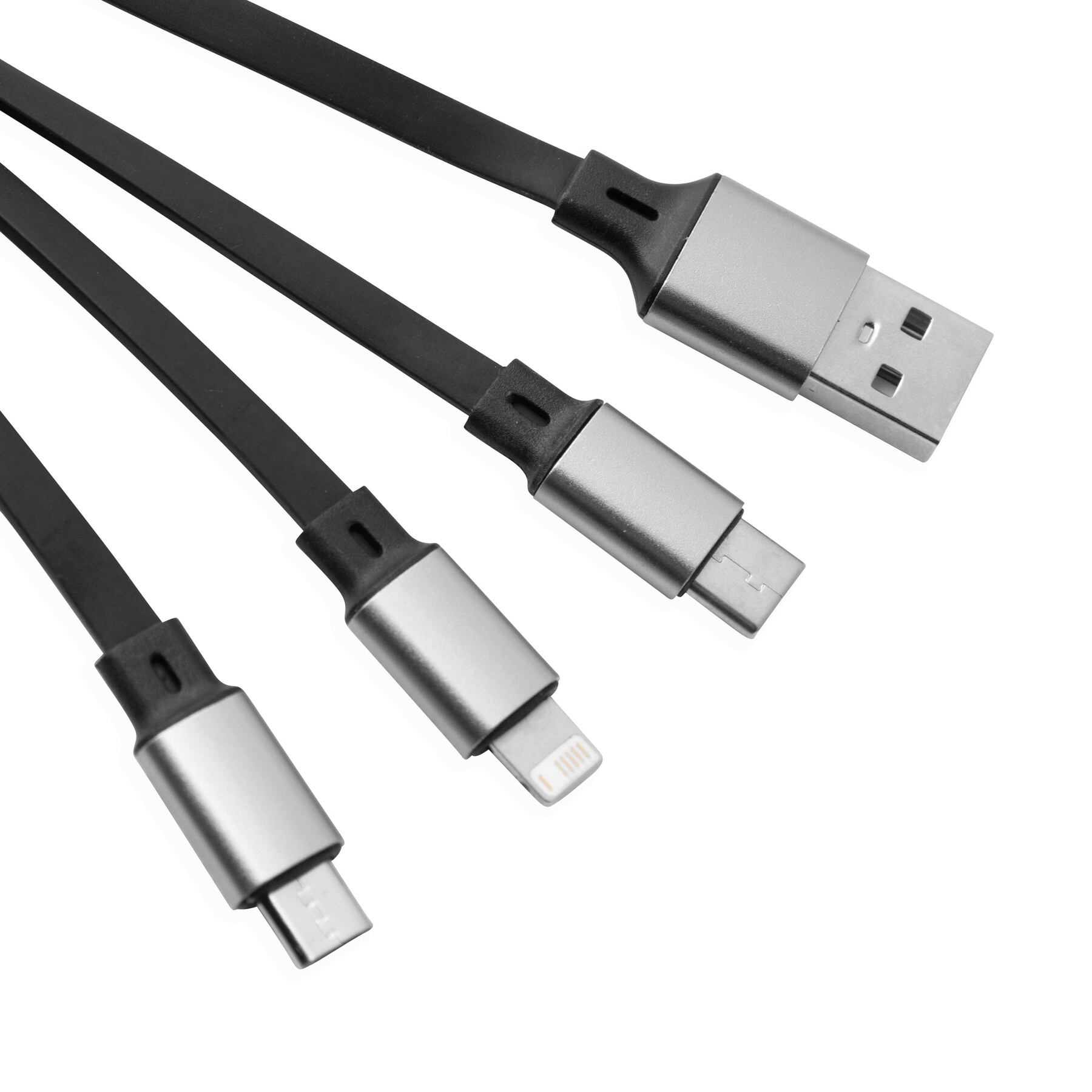 Ladekabel RETRACT, schwarz