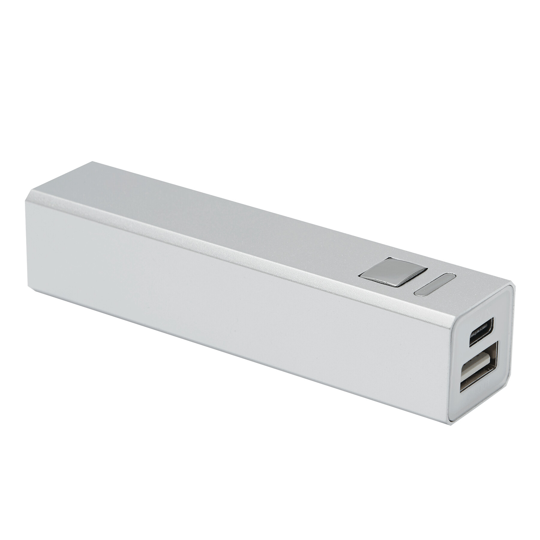 Powerbank ENDURANCE RECYCLED, silber