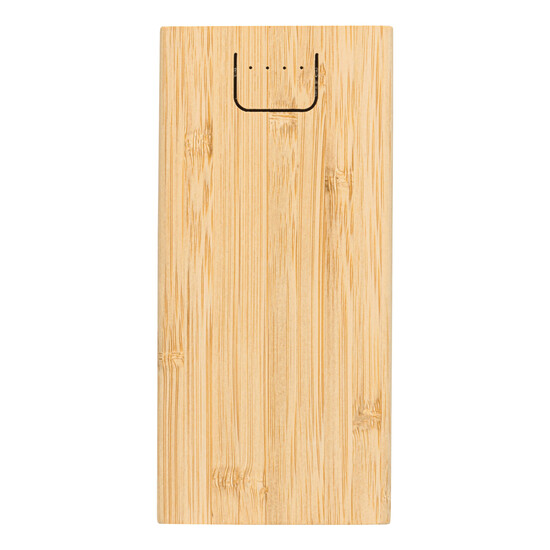 Powerbank BAMBOO ENERGY, braun