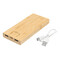 Powerbank BAMBOO ENERGY, braun