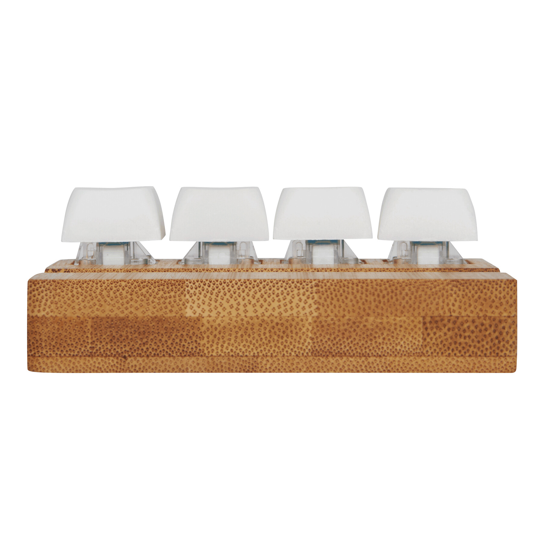 Smartphone-Halter CLICKER, braun, weiß