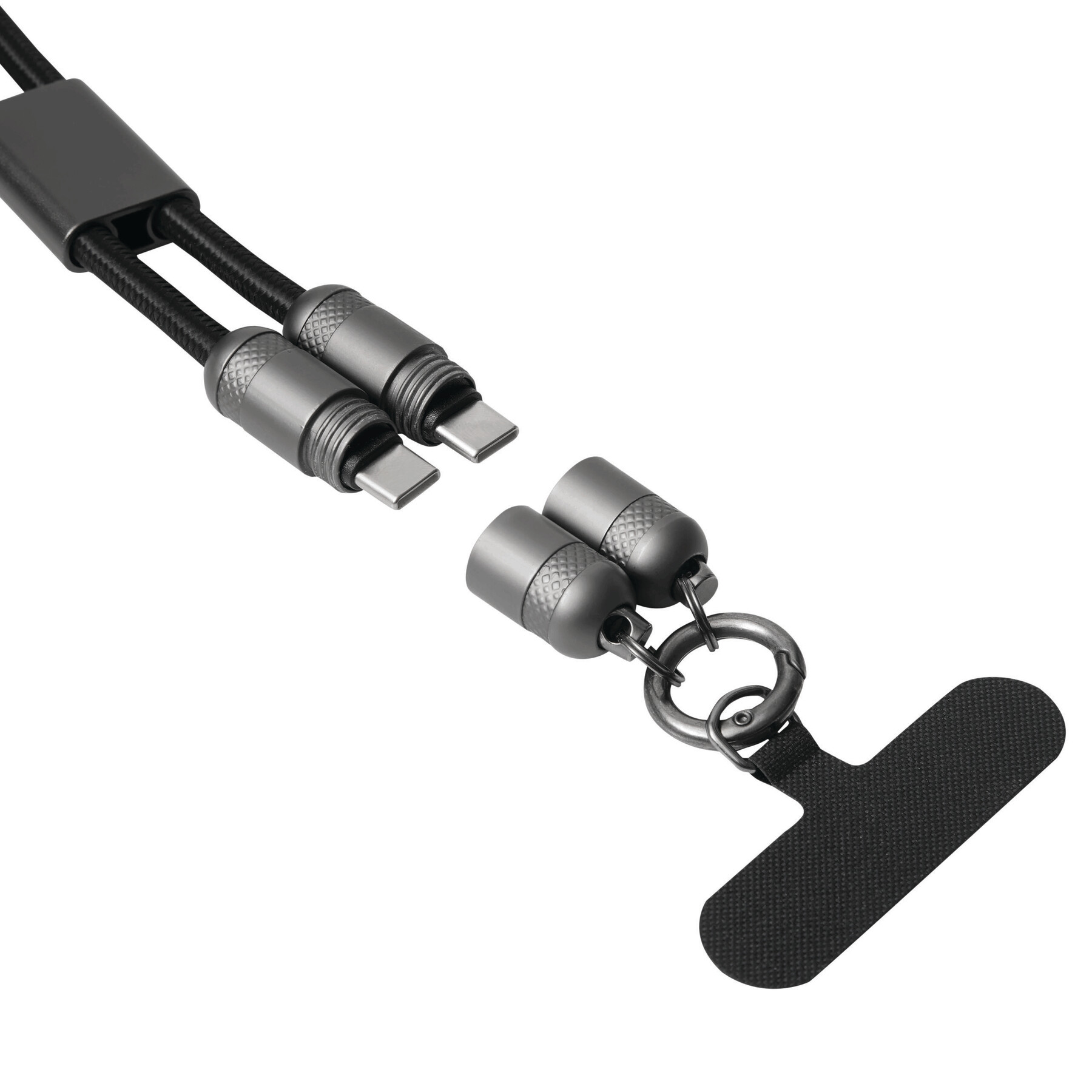 Lade- und Datenkabel LONGCARRY, schwarz