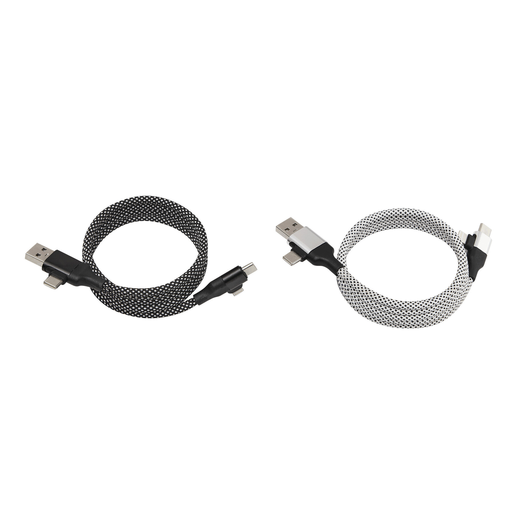 Lade- und Datenkabel SUPERMAG, silber