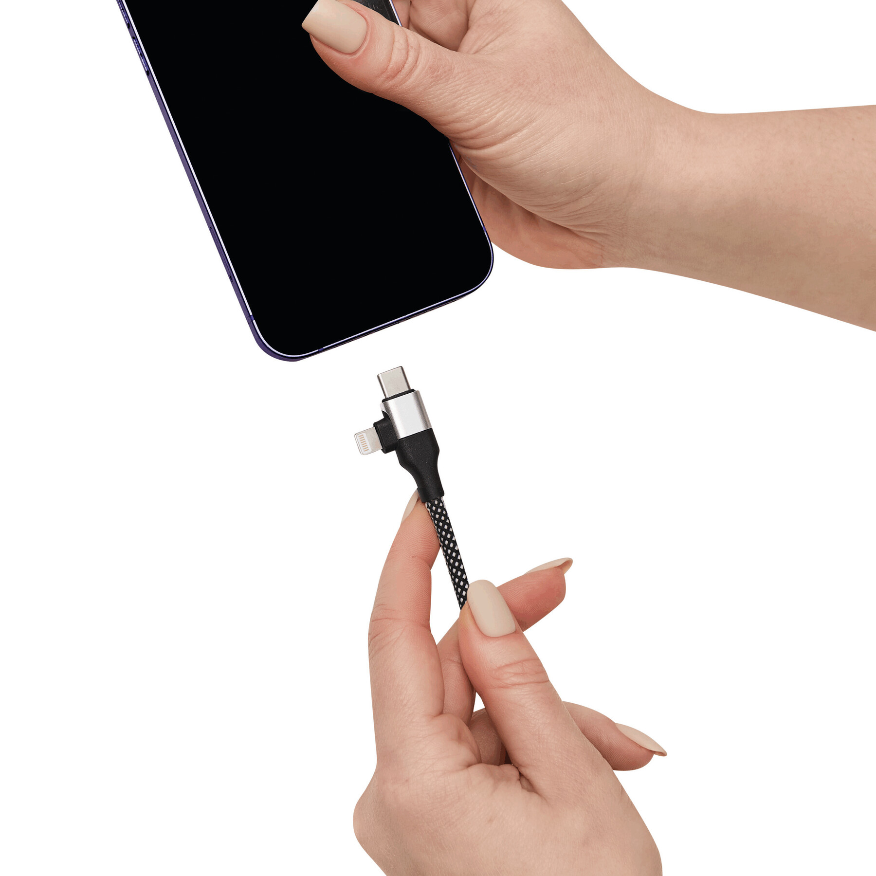 Lade- und Datenkabel SUPERMAG, schwarz