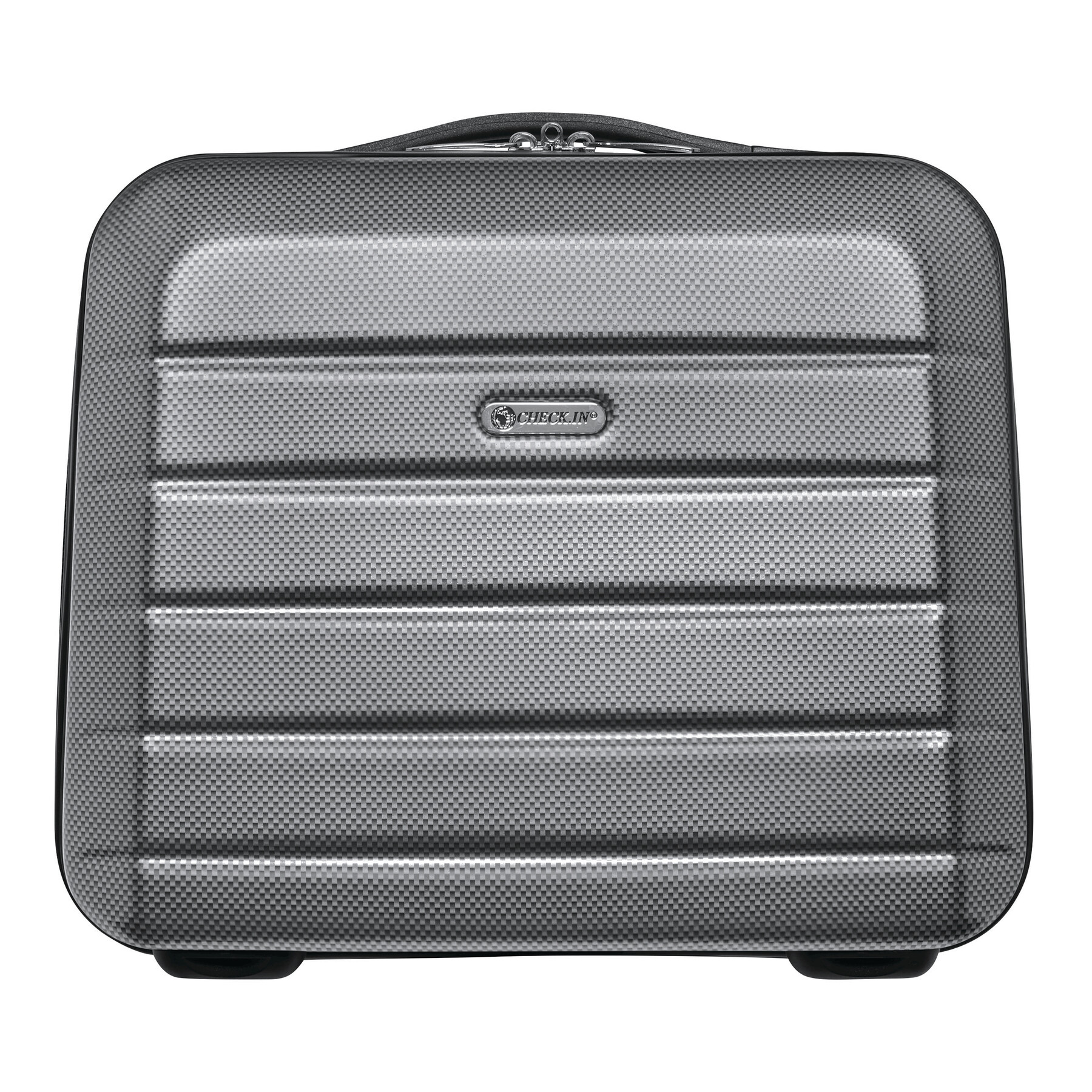 Kosmetikkoffer LONDON 2.0, carbon silber