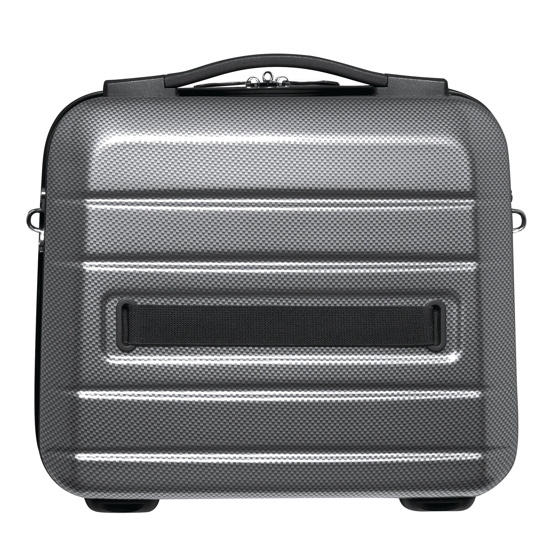 Kosmetikkoffer LONDON 2.0, carbon silber