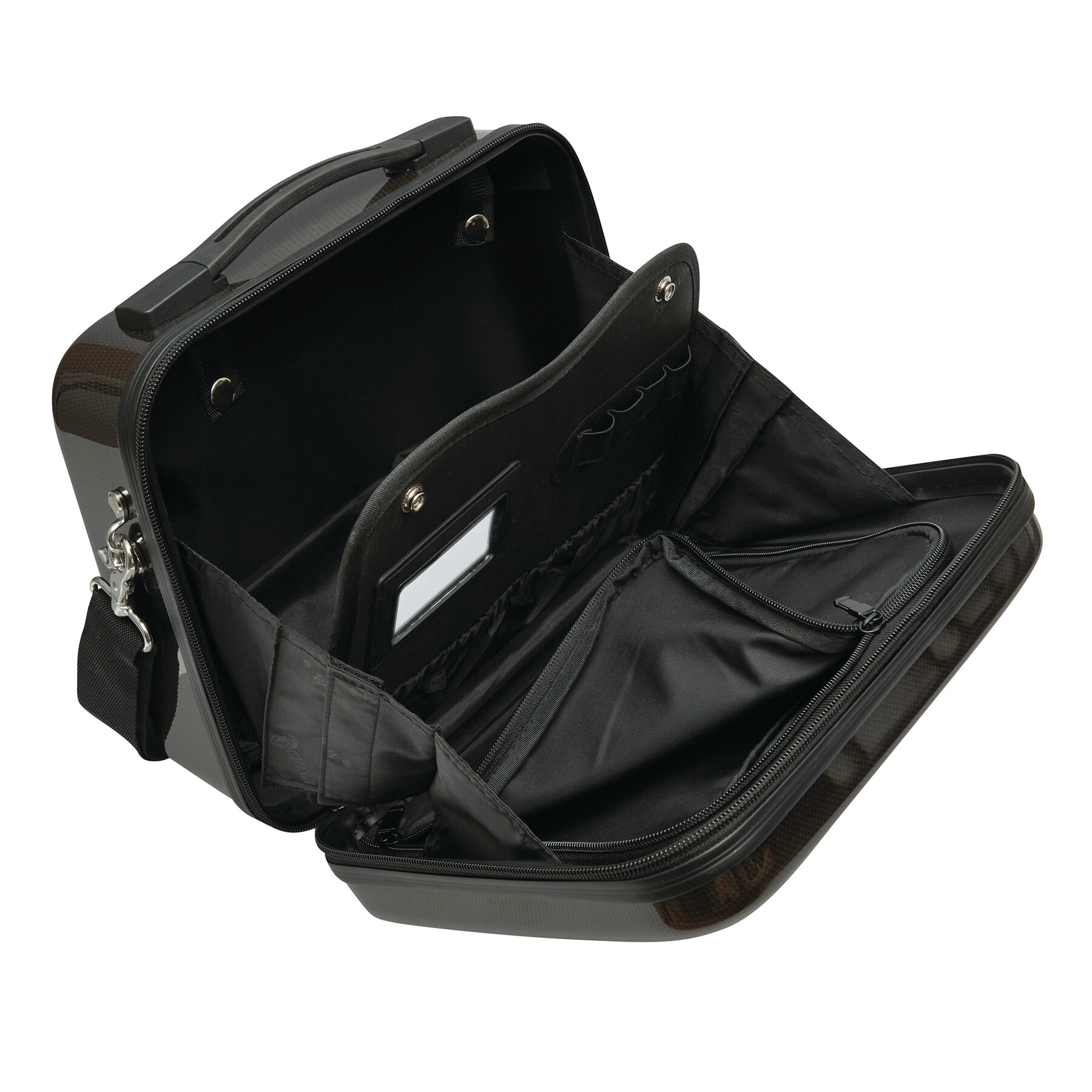 Kosmetikkoffer LONDON 2.0, carbon champagner