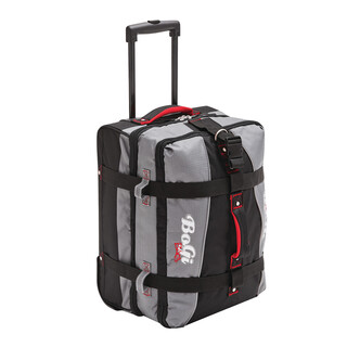 Trolley-Reisetasche BoGi S, grau, schwarz