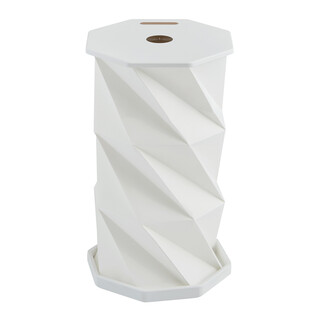 Faltbare / ausziehbare LED-Tischlampe CHIC GLOW, weiß