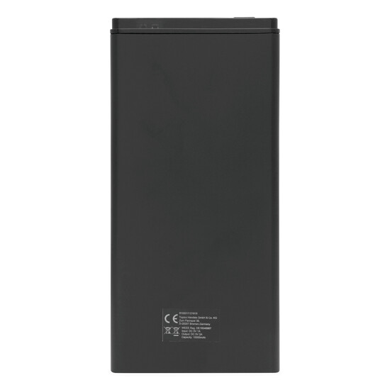 Powerbank INDICATOR, schwarz