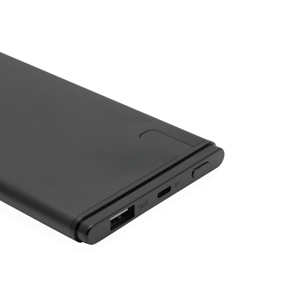 Powerbank INDICATOR, schwarz
