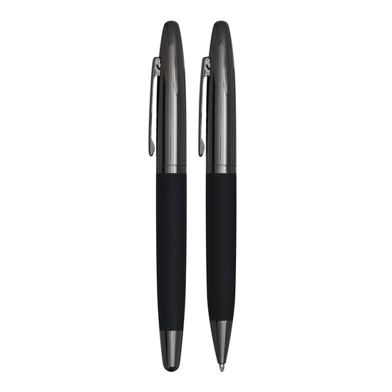 Schreibset BLACK ELEGANCE, schwarz