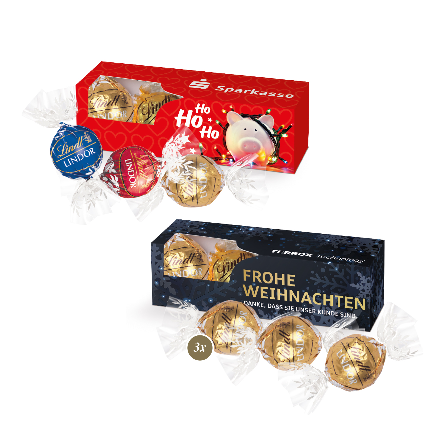 Lindt Lindor Präsent, 3er