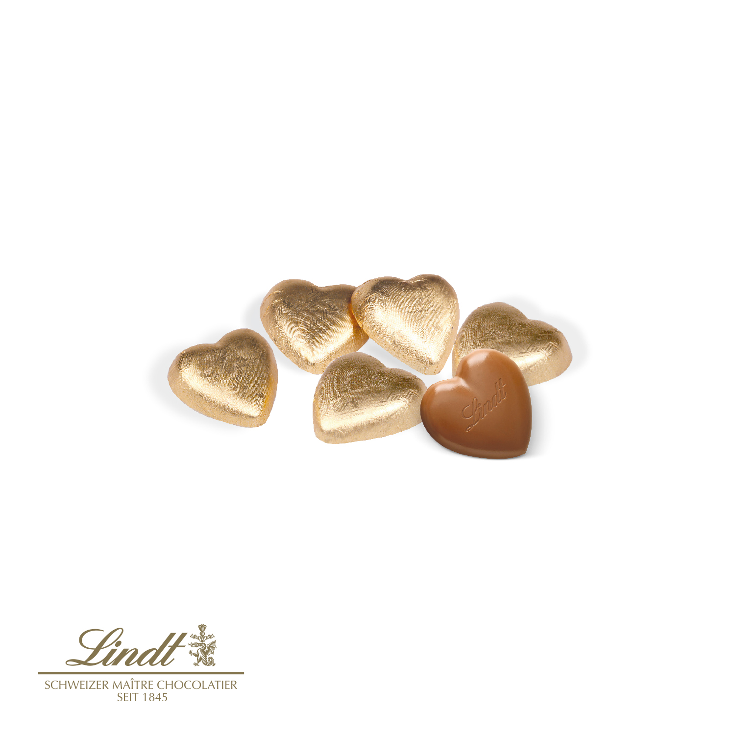 Präsentbox "Business" mit Lindt Schokoherzen