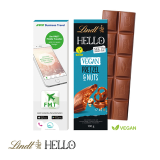 Schokoladentafel Lindt HELLO, vegan