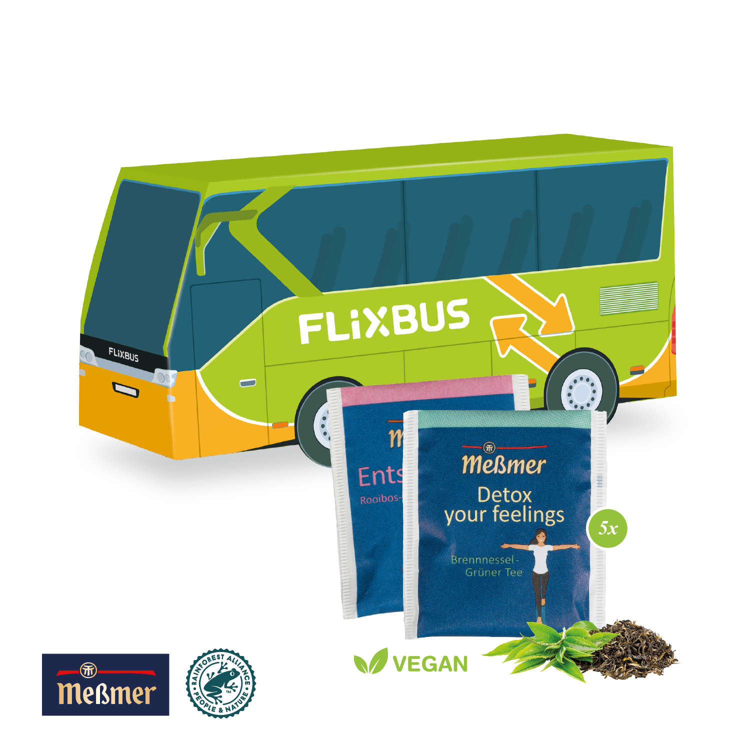 3D Präsent "Bus" mit Meßmer