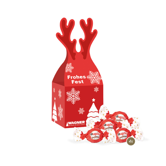 3D Präsent "Rentier" mit duplo Knusperlen