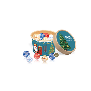 Christmas Paperbox mit Lindt Minis