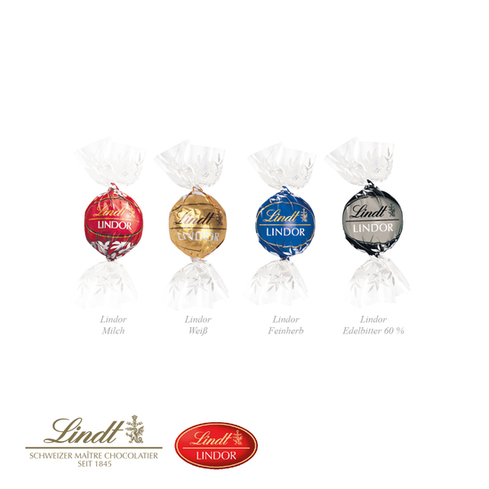 Präsent "Feine Bescherung" mit Lindor Pralinés