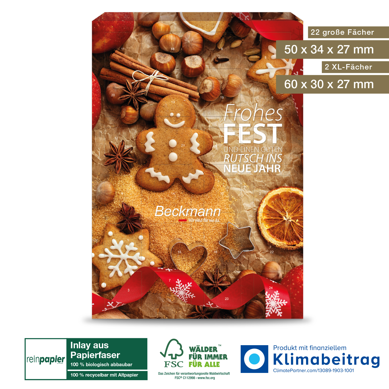 Adventskalender „Universal“ Organic