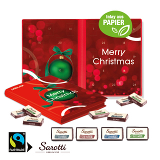 Adventskalender Weihnachtsbuch mit Sarotti Fairtrade®