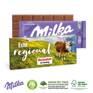 MILKA SCHOKOLADENTAFEL