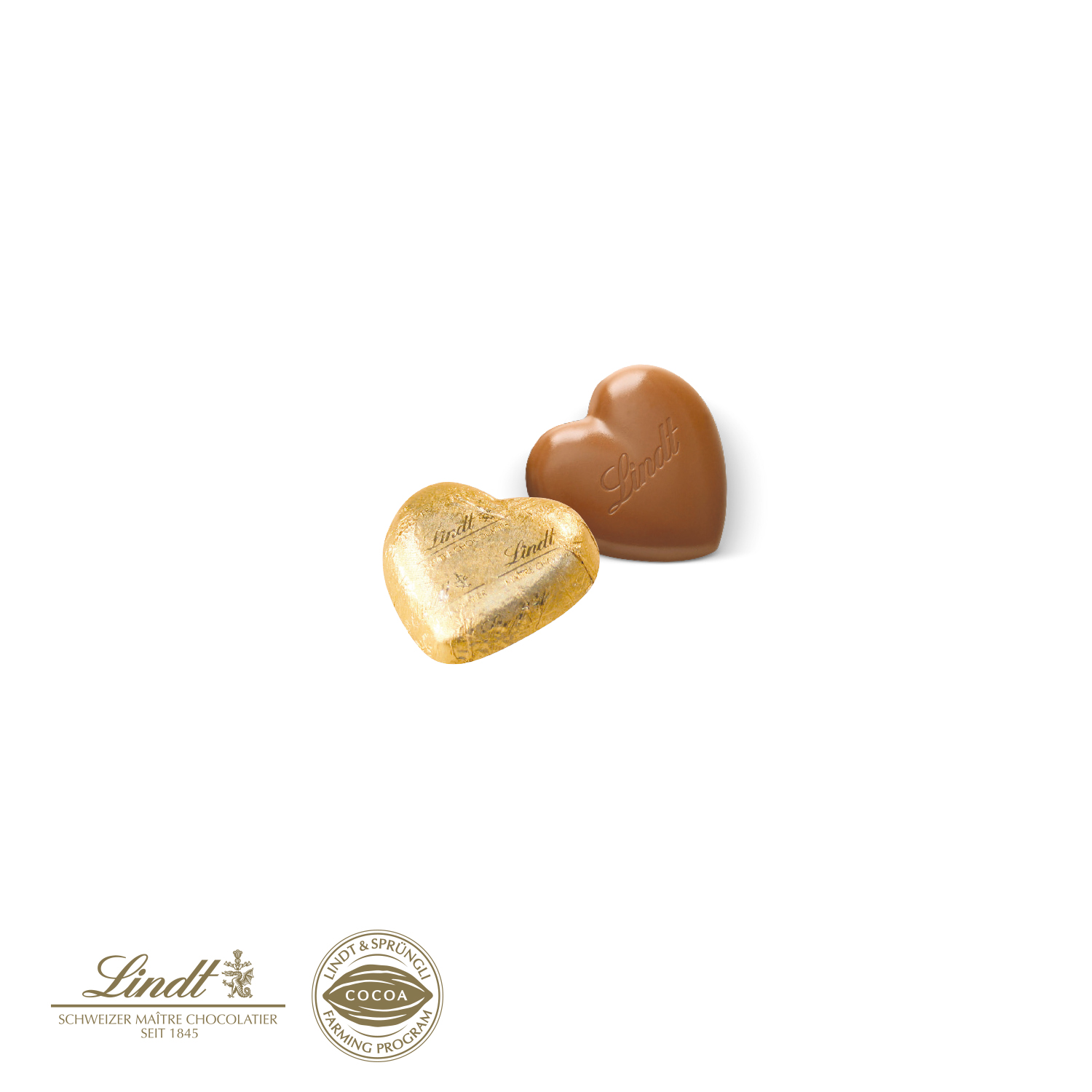 SCHOKOKARTE MIT LINDT HERZ