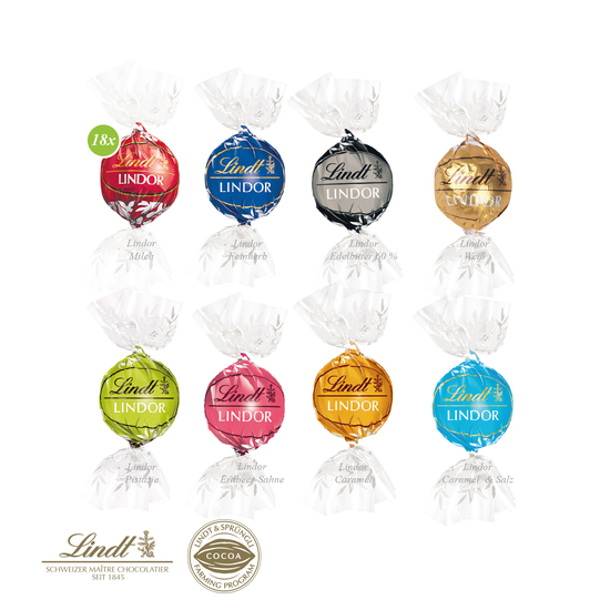 Feine Lindor-Mischung von Lindt