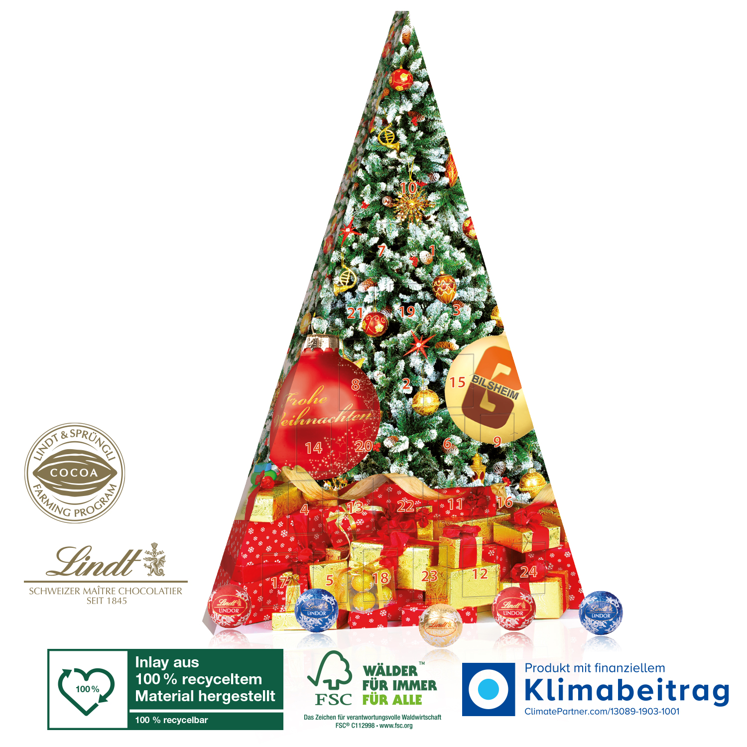 Adventskalender Lindt „Weihnachtsbaum“