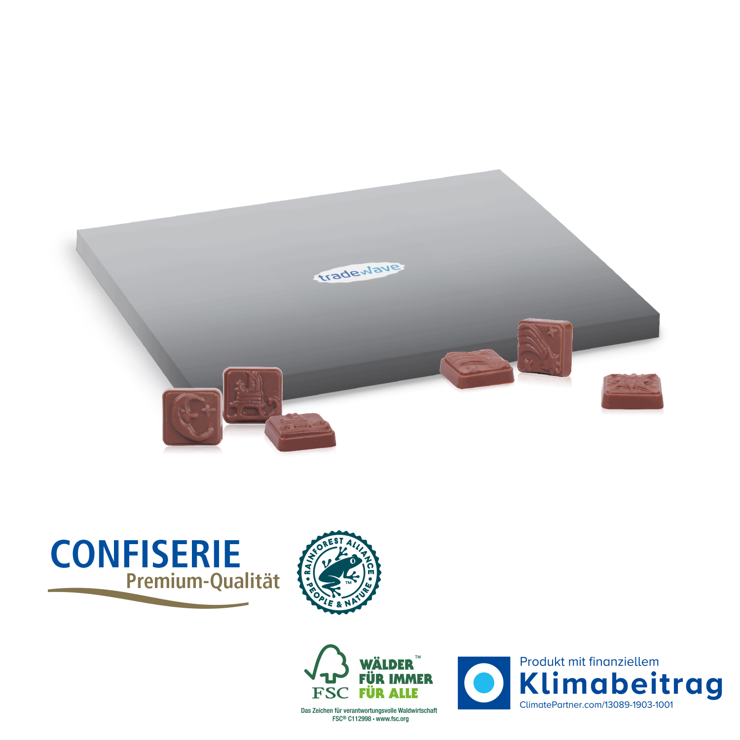 Laptop-Adventskalender „Classic Exklusiv“, 75 g