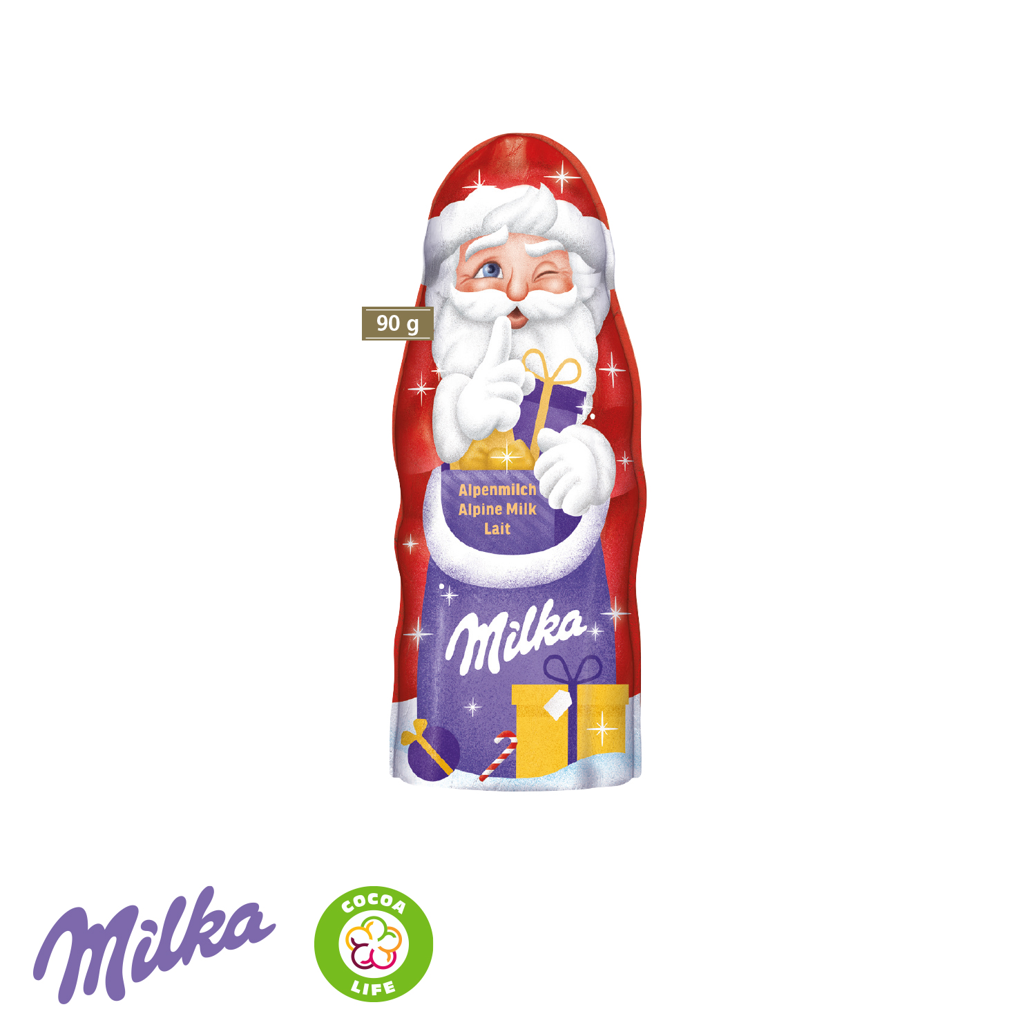 Milka Weihnachtsmann, 90 g