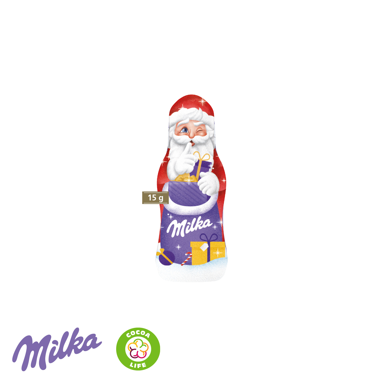Milka Weihnachtsmann, 15 g