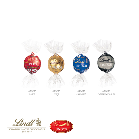 3D Präsent "Container" mit Lindor Pralinés