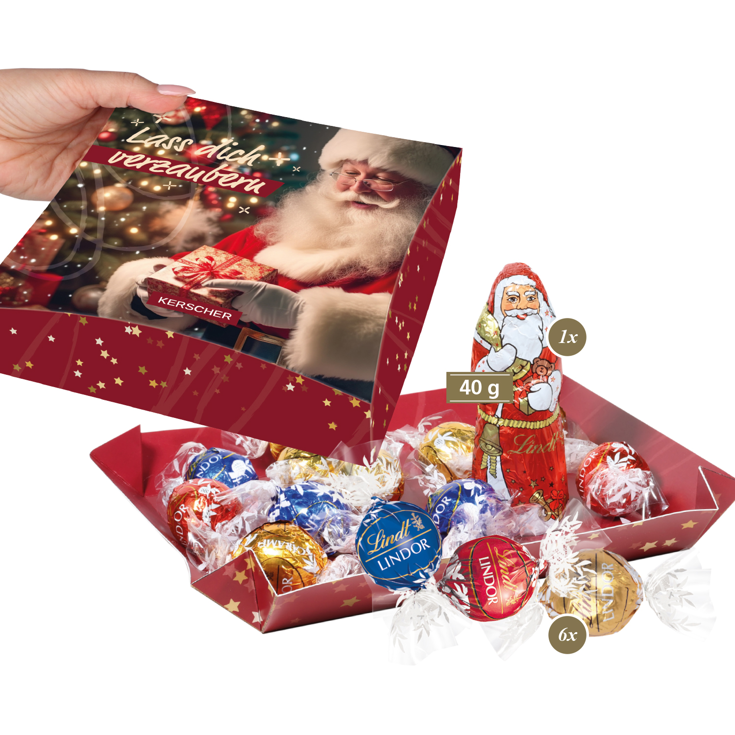 Feine Editionsmischung mit Lindt Schokolade
