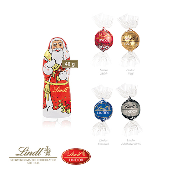 Feine Editionsmischung mit Lindt Schokolade
