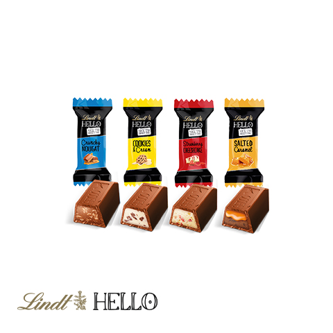 3D Präsent "Haus" mit Lindt HELLO