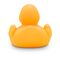 gelbe Badeente Carla XS mit orangenem Schnabel, Größe 4 cm, inkl. Quietschventil